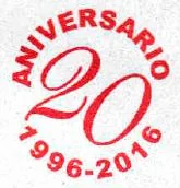 Pieza conmemorativa del aniversario 20 de Stereo Beso