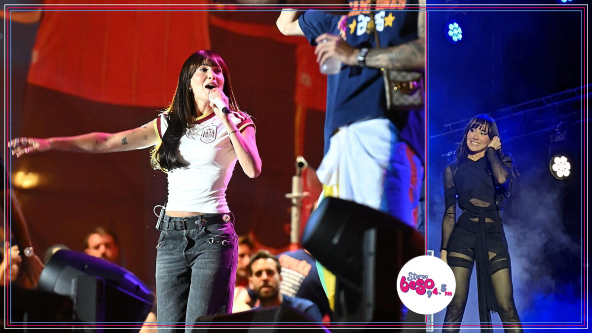 Aitana llevó ‘Superestrella’ a la celebración de España en Cibeles