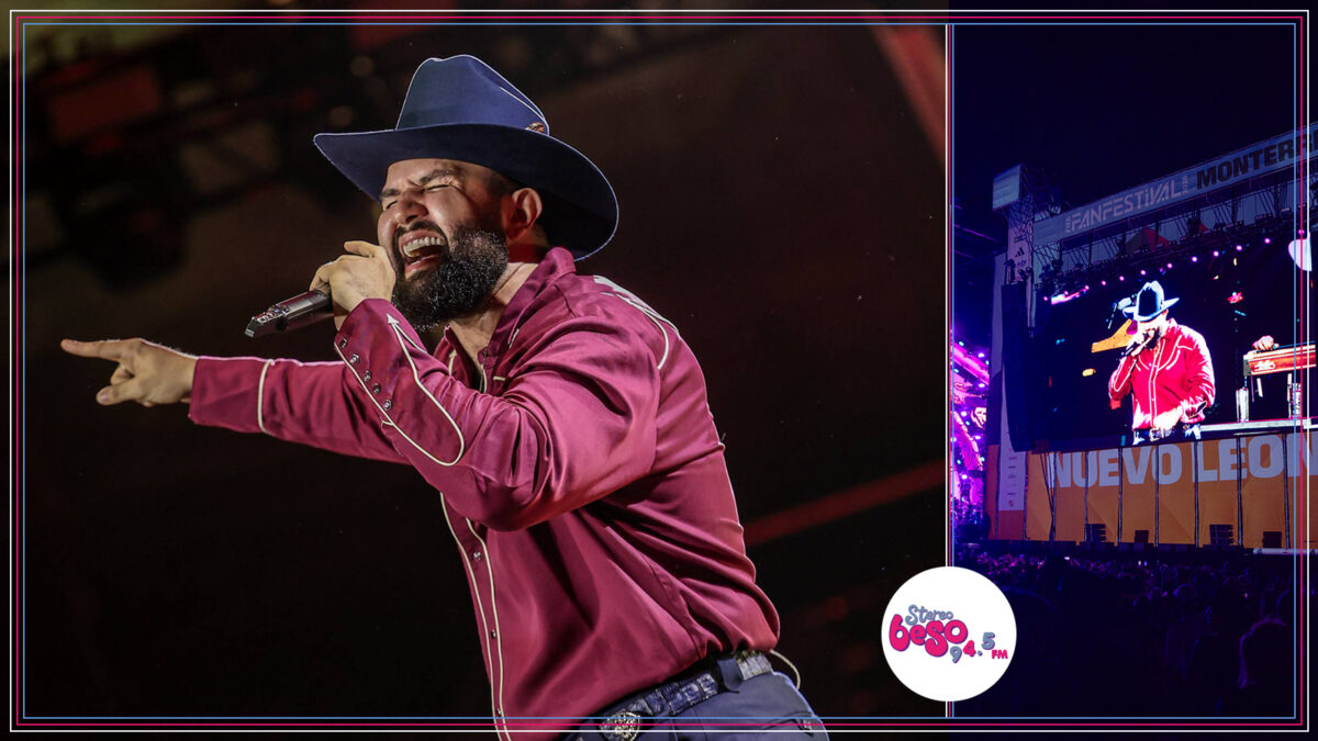 Carín León cerró el Fan Fest de Monterrey con música regional mexicana