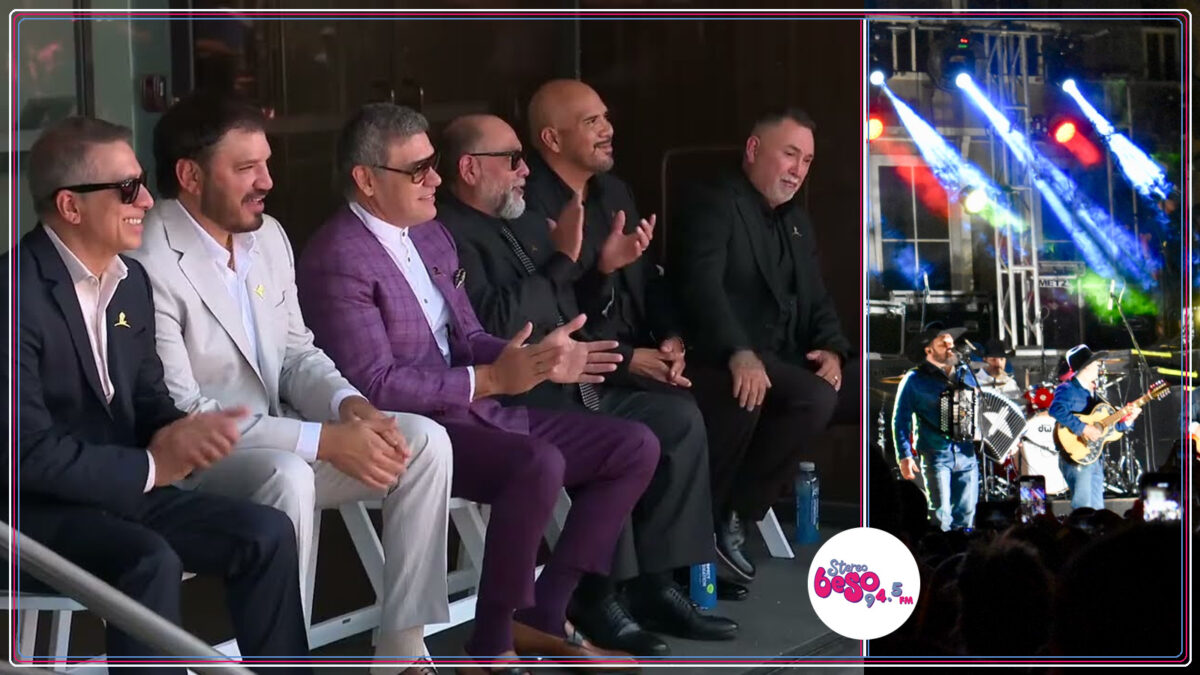 Intocable lleva tres décadas de música norteña al Paseo de la Fama