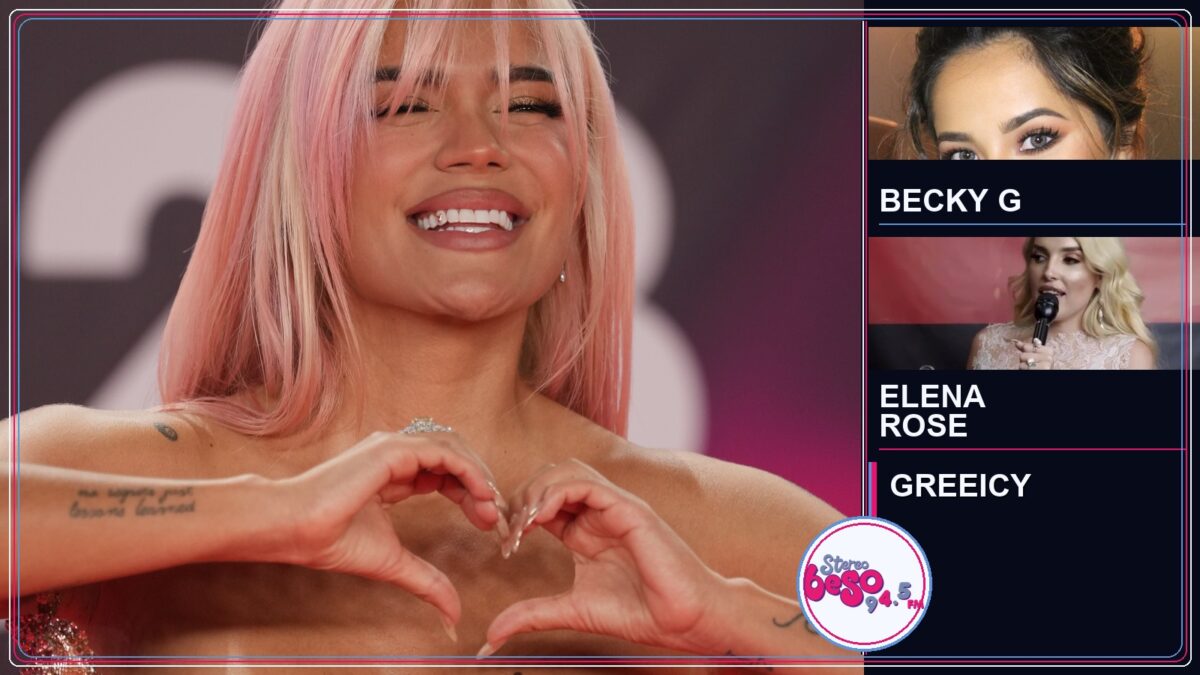 Karol G suma a Becky G, Elena Rose y Greeicy al Tropitour