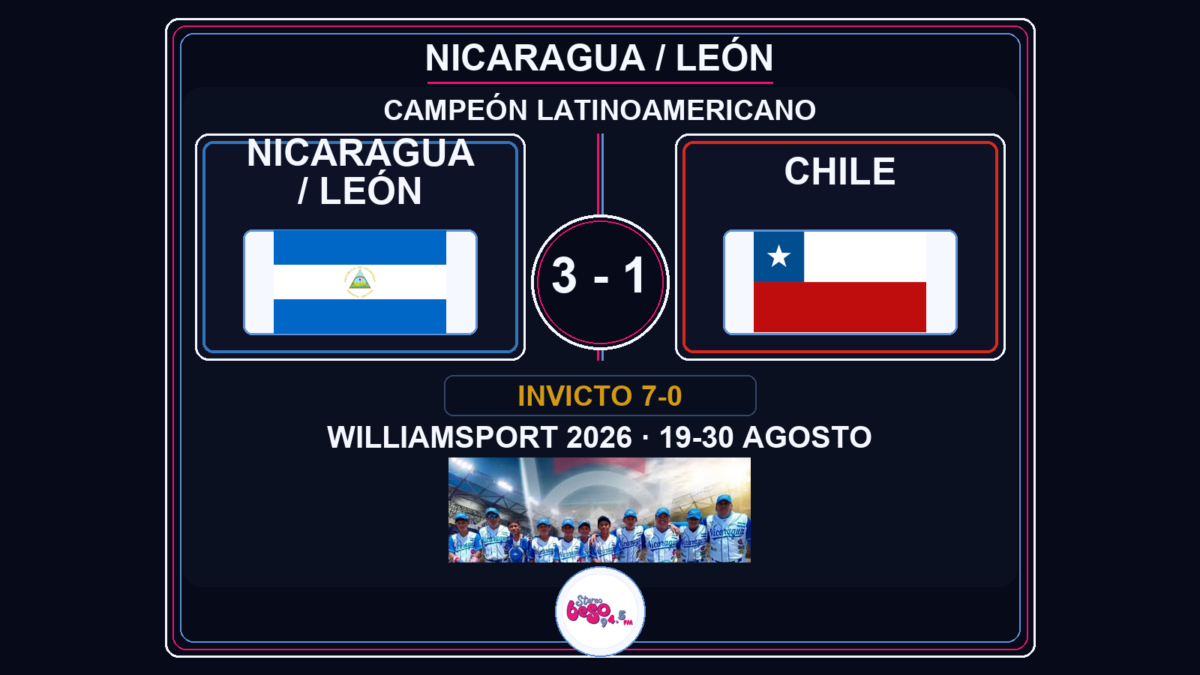 Nicaragua vuelve a Williamsport con el béisbol infantil de León