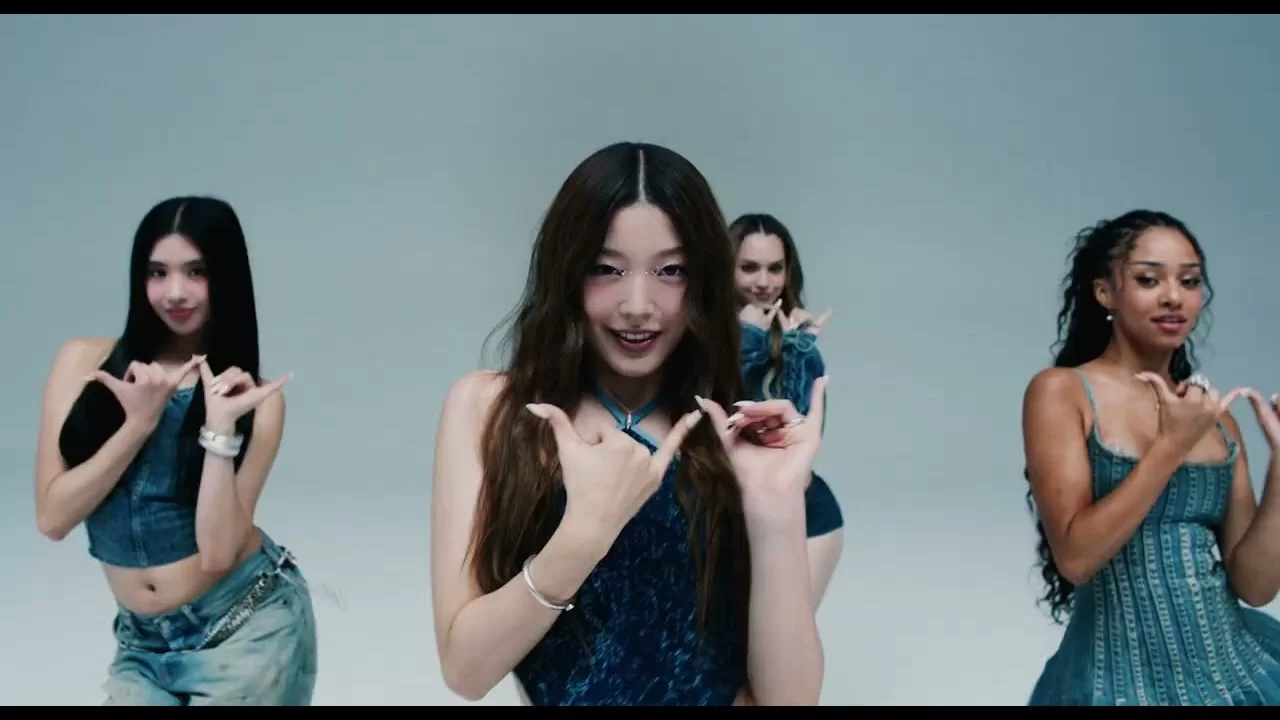 Integrantes de KATSEYE en el tráiler oficial de WILD HEARTS