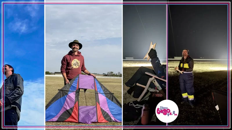 Un australiano mantuvo una cometa en el aire durante más de 26 horas y rompió un récord