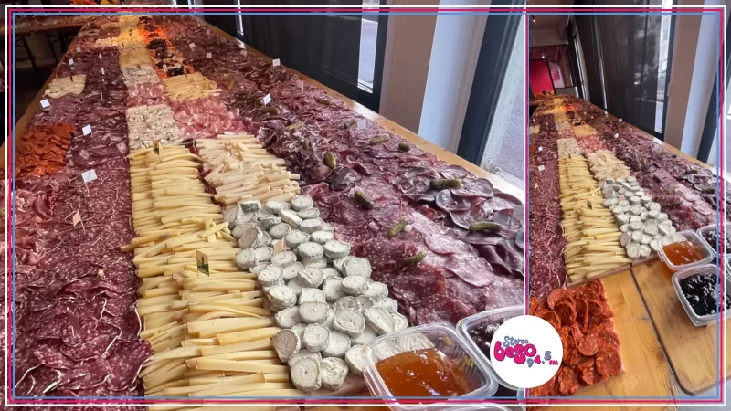 Una tabla de embutidos de 500 kilos rompió un récord en París