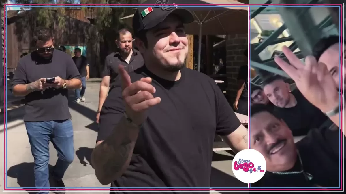 Banda El Recodo convierte una visita al parque de diversiones en una prueba de estómago