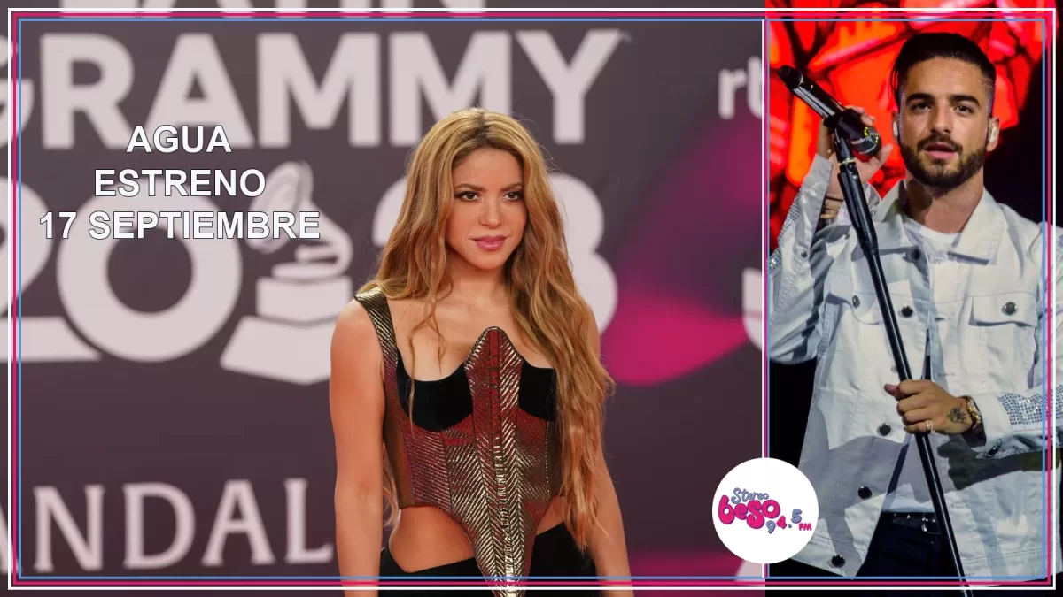 Shakira y Maluma anuncian “AGUA”, una colaboración con estreno el 17 de septiembre